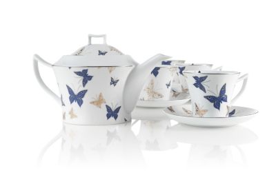 Gossamer Butterflies Porcelain Tea Set